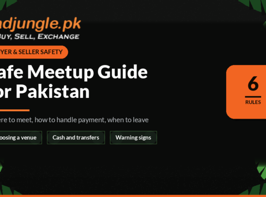 Safe Meetup Guide for Buying and Selling in Pakistan