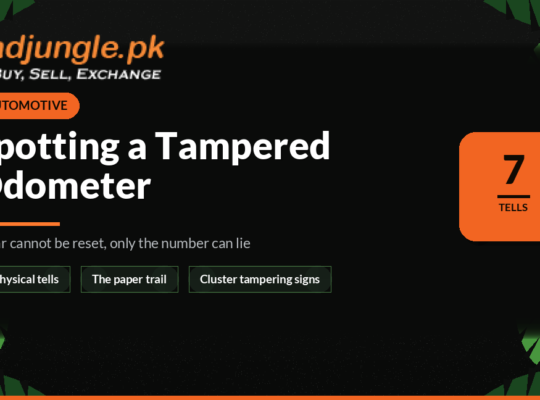 How to Spot a Tampered Odometer When Buying a Used Car in Pakistan