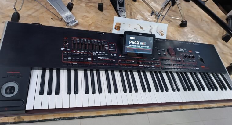 Korg Pa5X, Korg Pa4X, Korg Pa4X MG2, Korg Pa1000 MG, Yamaha Genos2