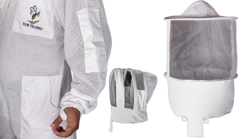 3 Layers Ultra Breeze Ventilated Beekeeping Bee Suit for Men with Veil - photo 5