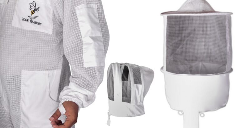 3 Layers Ultra Breeze Ventilated Beekeeping Bee Suit for Men with Veil