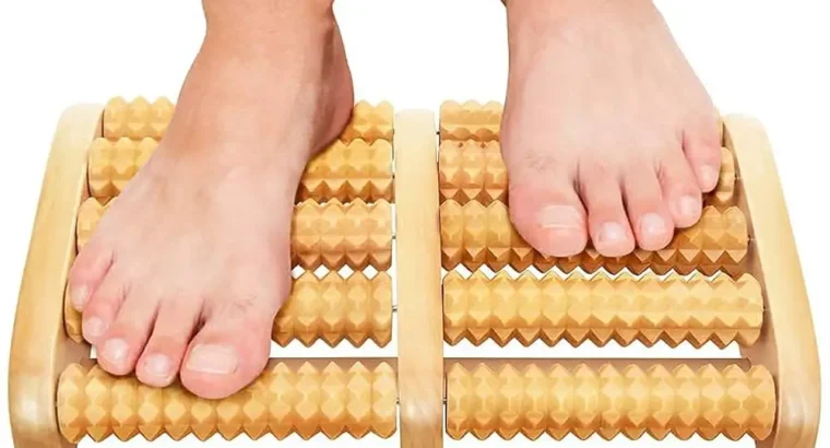 Wooden Foot Massager Roller | Relaxing Foot Massage Roller
