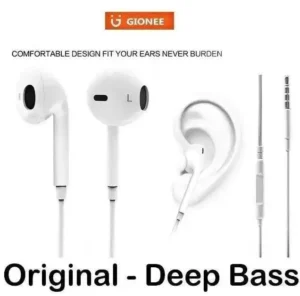 Gionee Orginal Handsfree With High Quality Mic and Deep Bass Sound gives Be