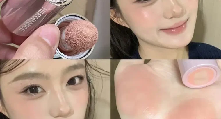 Korean Matte Blush Liquid Orange Low Saturation