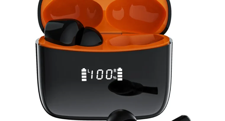 True Wireless Bluetooth Earphones with Digital Display