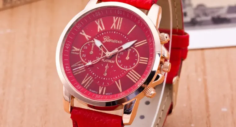 New Watch Women’s Belt Watch Geneva Quartz Watch Belt Fashion Women’s Wat
