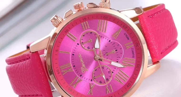 New Watch Women’s Belt Watch Geneva Quartz Watch Belt Fashion Women’s Wat
