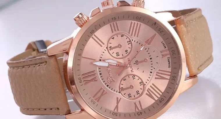 New Watch Women’s Belt Watch Geneva Quartz Watch Belt Fashion Women’s Wat