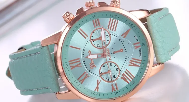 New Watch Women’s Belt Watch Geneva Quartz Watch Belt Fashion Women’s Wat