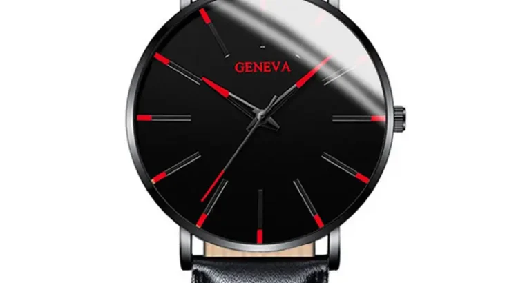 Fashion Blue Needle Men’s Watch Men’s Watch Quartz Watch