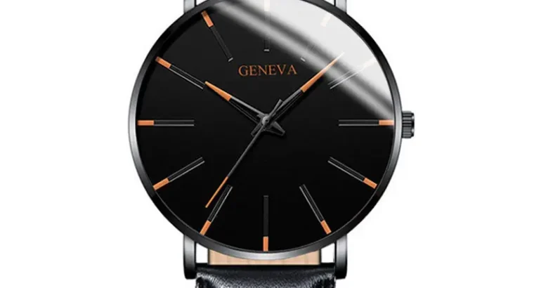 Fashion Blue Needle Men’s Watch Men’s Watch Quartz Watch