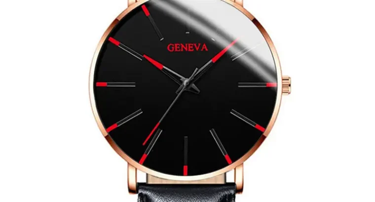 Fashion Blue Needle Men’s Watch Men’s Watch Quartz Watch