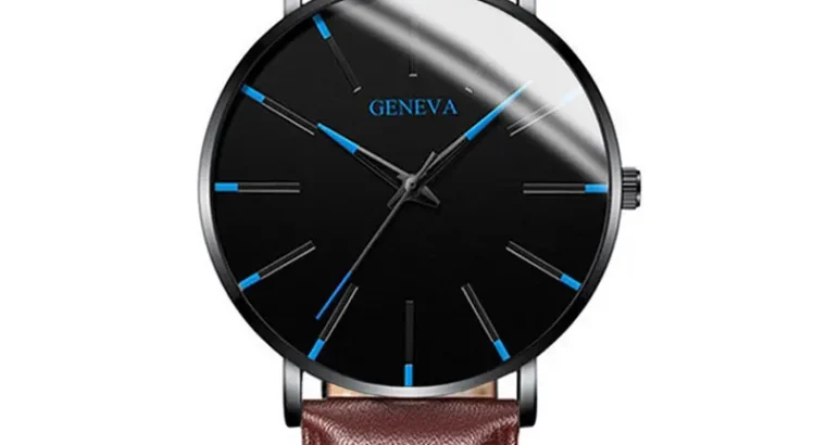 Fashion Blue Needle Men’s Watch Men’s Watch Quartz Watch