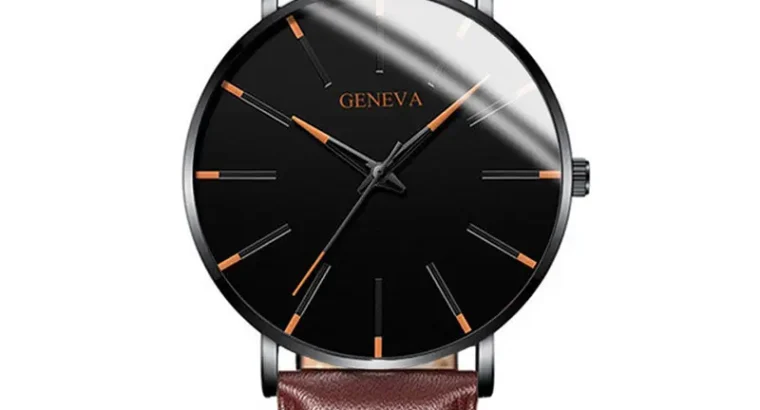 Fashion Blue Needle Men’s Watch Men’s Watch Quartz Watch