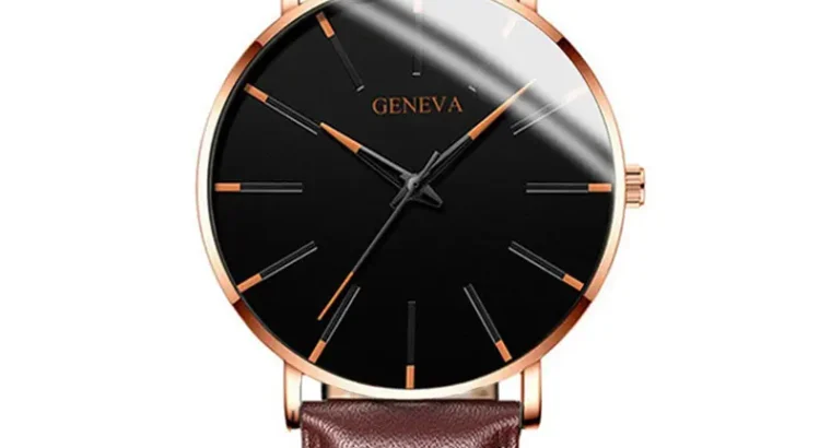 Fashion Blue Needle Men’s Watch Men’s Watch Quartz Watch