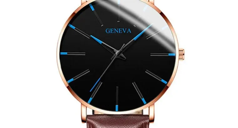 Fashion Blue Needle Men’s Watch Men’s Watch Quartz Watch