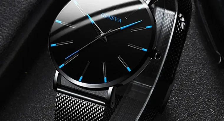 Fashion Blue Needle Men’s Watch Men’s Watch Quartz Watch