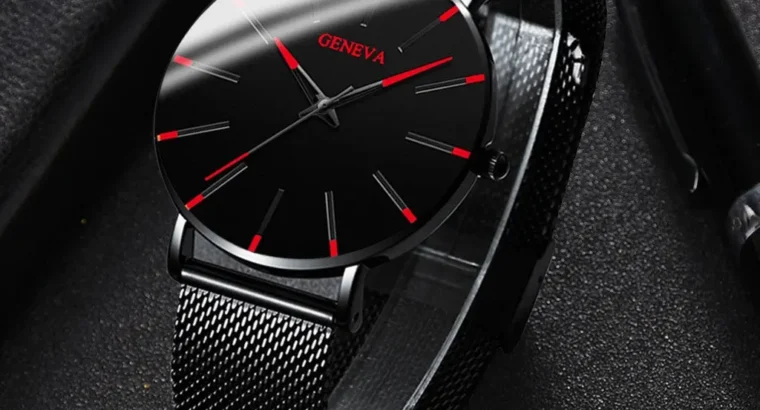 Fashion Blue Needle Men’s Watch Men’s Watch Quartz Watch