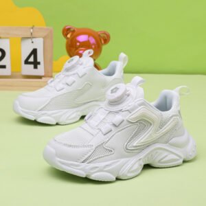 Children’s Shoes Children’s White Shoes Spring and Autumn New Breatheable S