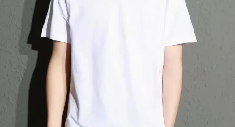 Men’s Black Slim Fit T-Shirt Summer Ultra Thin
