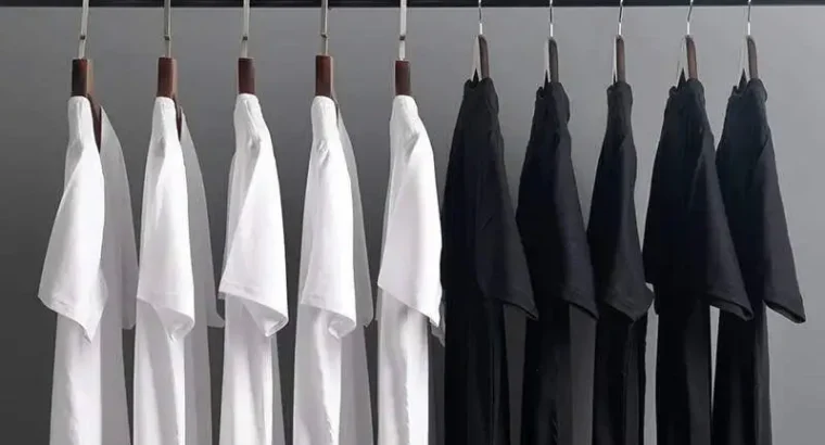 Men’s Black Slim Fit T-Shirt Summer Ultra Thin