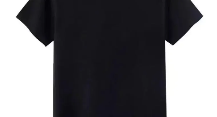 Men's Black Slim Fit T-Shirt...