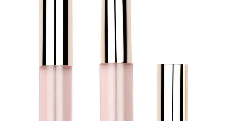 Red Silicone Lip Brush with Halo Design