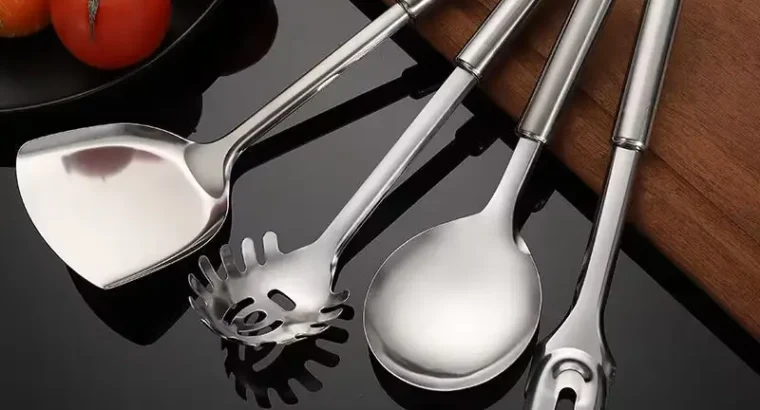 Stainless Steel Colander Spoon Set 11×5.5×7.4cm
