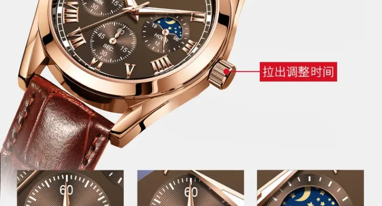 Live Broadcast Popular Business, Watch Men’s Watch Men’s Watch Belt Quartz