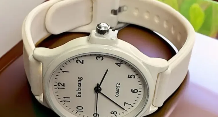 Sweet White Chain Watch for Girls Middle School
