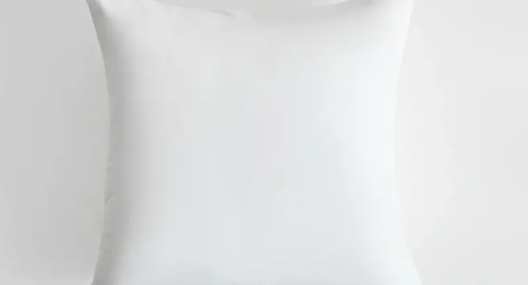 Blue Brushed Modern Living Room Pillowcase