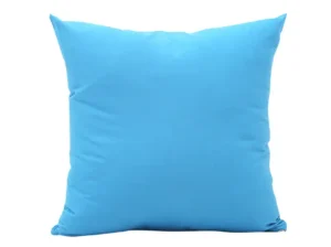 Blue Brushed Modern Living Room Pillowcase