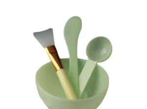 Blue Beauty Salon Facial Tools Set with Blending Brush
