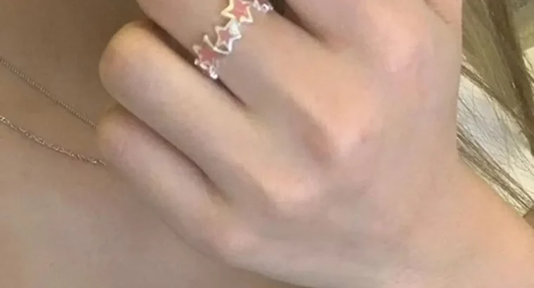 Ins Japanese and Korean Simple Wavy Ring Personalized Ring Niche Design Ele