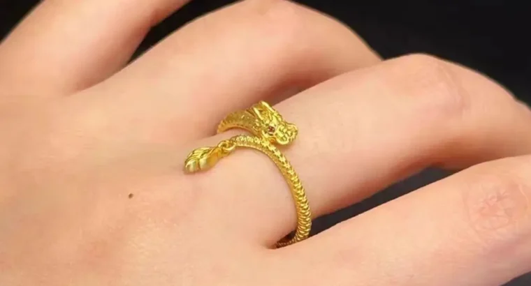 Ins Japanese and Korean Simple Wavy Ring Personalized Ring Niche Design Ele
