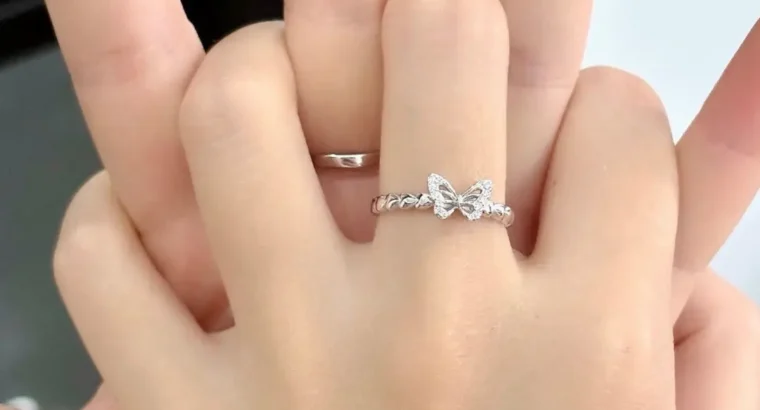 Ins Japanese and Korean Simple Wavy Ring Personalized Ring Niche Design Ele