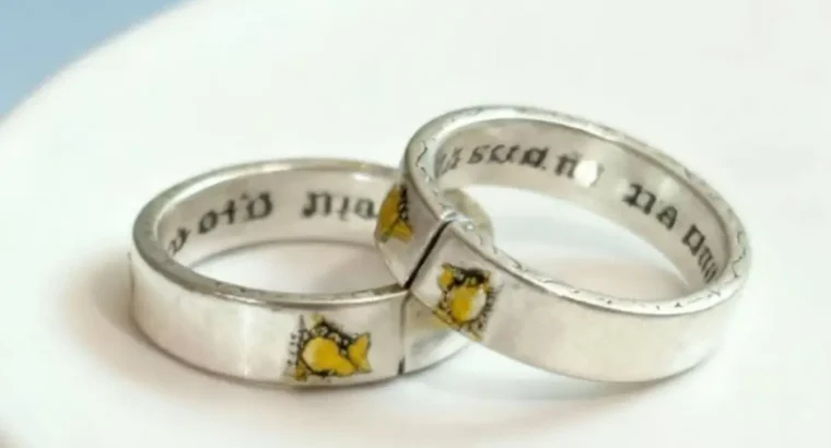 Ins Japanese and Korean Simple Wavy Ring Personalized Ring Niche Design Ele