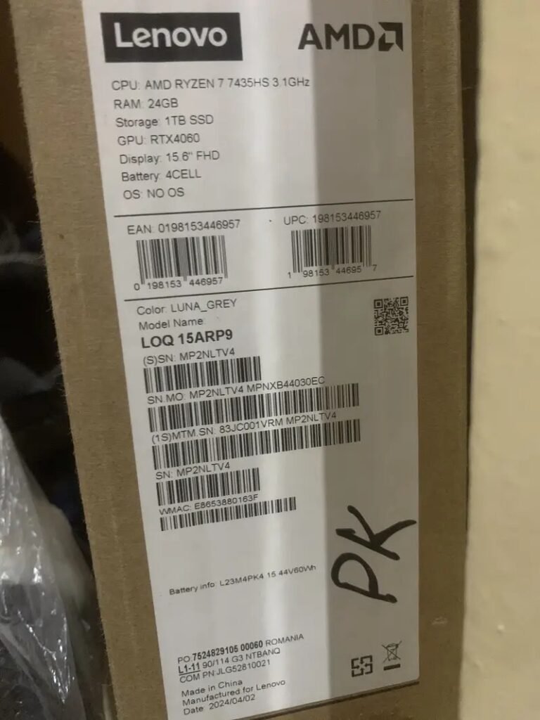 Lenovo LOQ 15|Rtx 4060 8GB|Ryzen 7 - photo 3