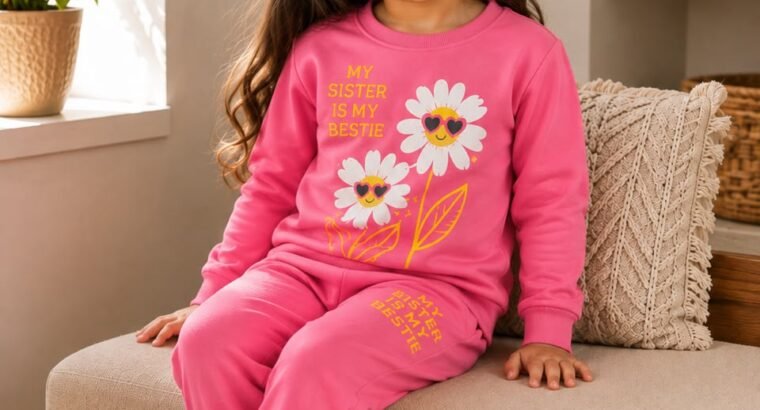 Girls blister tracksuit