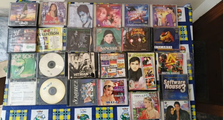 Movie CDs, Software & Games