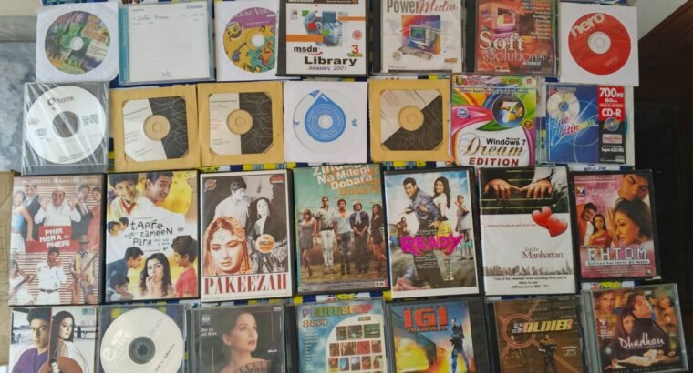 Movie CDs, Software & Games
