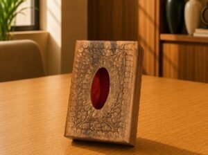 Wooden Tissue Box – Handmade Wooden Tissue Holder for Home and Office