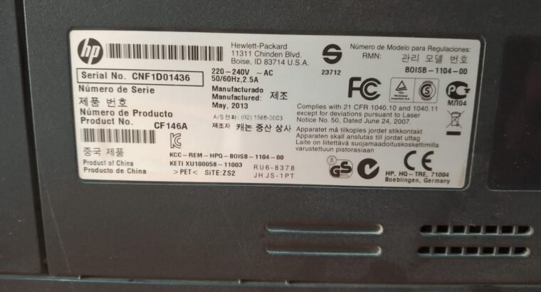 HP LaserJet Pro 200 M251n Color Printer — For Sale
