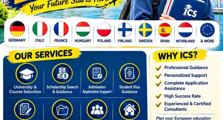 INTERNATIONAL CONSULTING SERVICES (ICS) – VISA & STUDY ABROAD CONSULTANTS