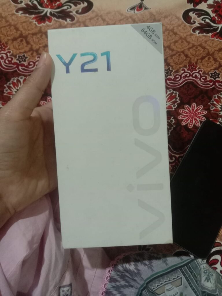 Vivo Y21 (4GB/64GB) – Single Hand Use – Panel Change – PTA Approved