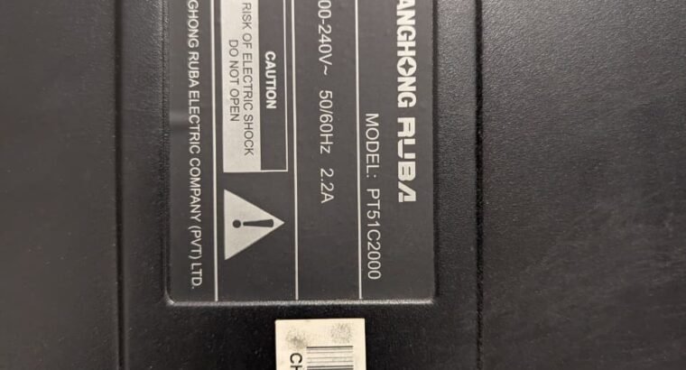 Changhong Ruba 51″ Plasma TV (Model: PT51C2000) – Good Condition