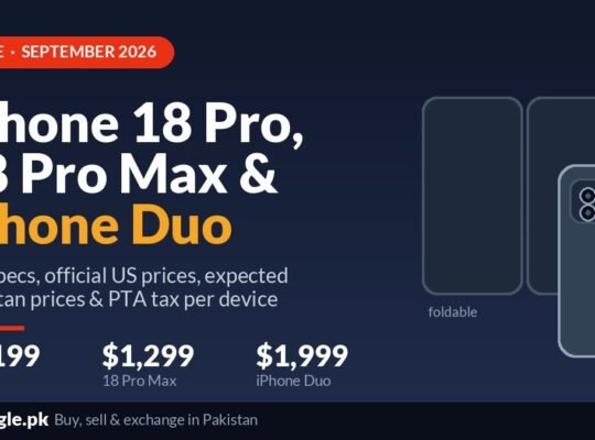 iPhone 18 Pro, 18 Pro Max & iPhone Duo: Full Specs, Prices in Pakistan & PTA Tax (2026)