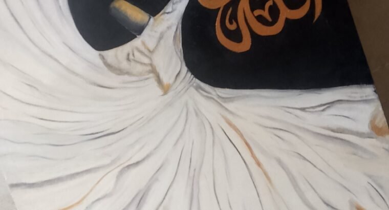 sufi oil painting