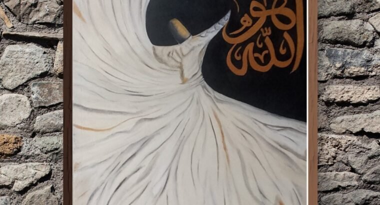 sufi oil painting