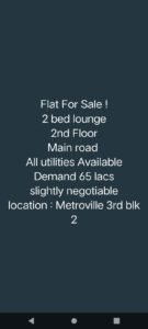 2 bed Dd available for sale near paradise bakary